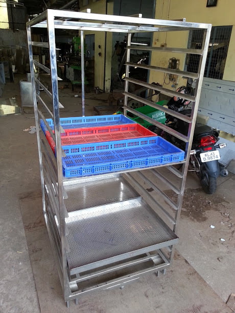 Tunnel Freezer Trolley